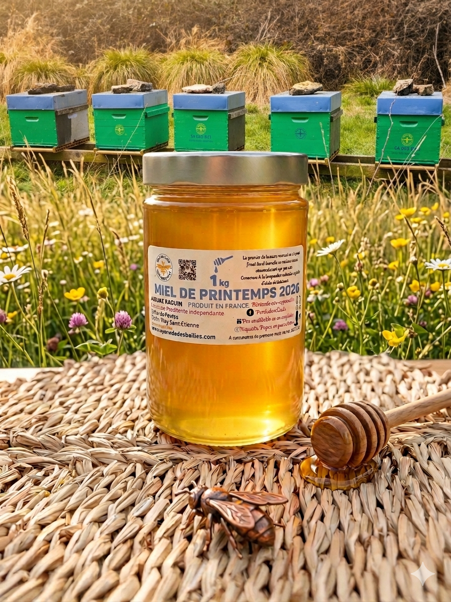 Miel de Printemps 2026 (1kg)