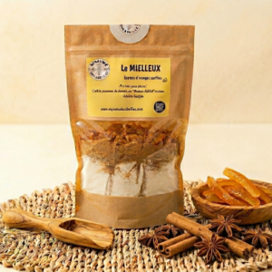 Le MIELLEUX ECORCES D'ORANGES CONFITES – Kit Sec pour Pain d'Épices Maison