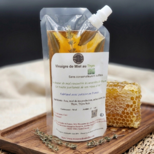 Vinaigre de Miel au Thym- Edition Estivale - 50 cl (Vrac)